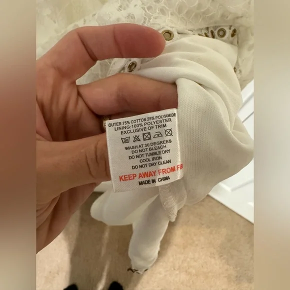 Pretty little thing lace midi dress UK 14 - Picture 7 of 8